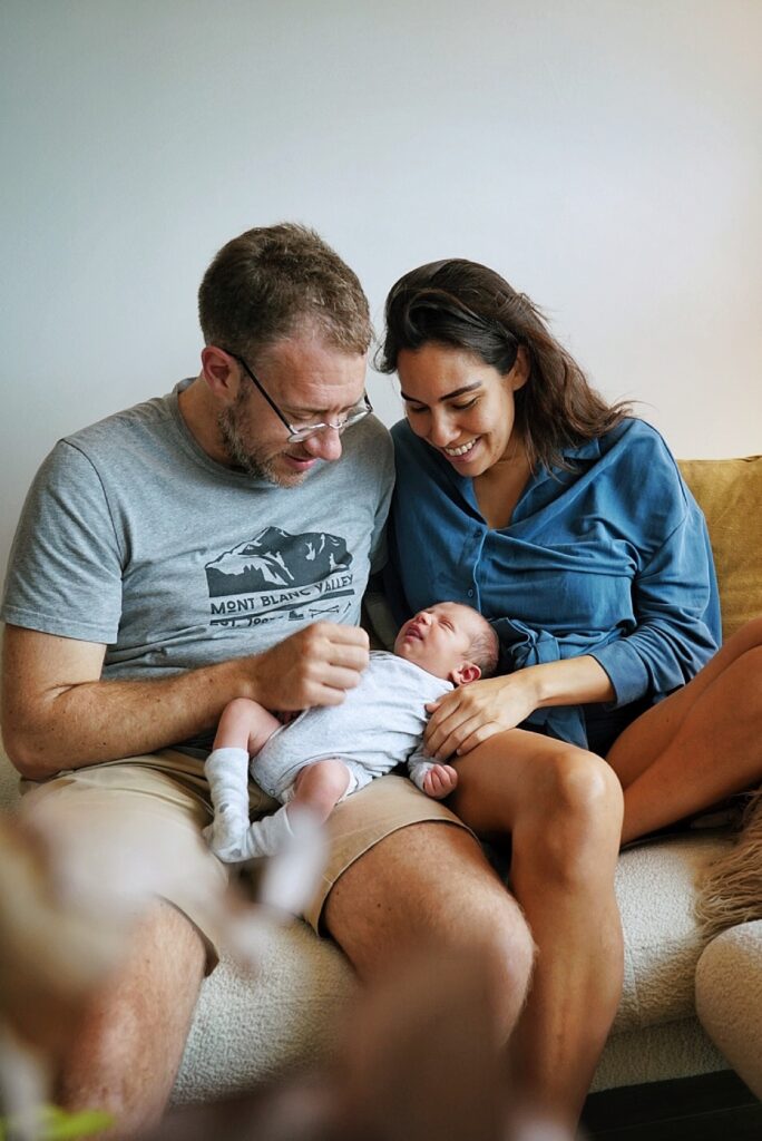Photographe baby shower à Annecy